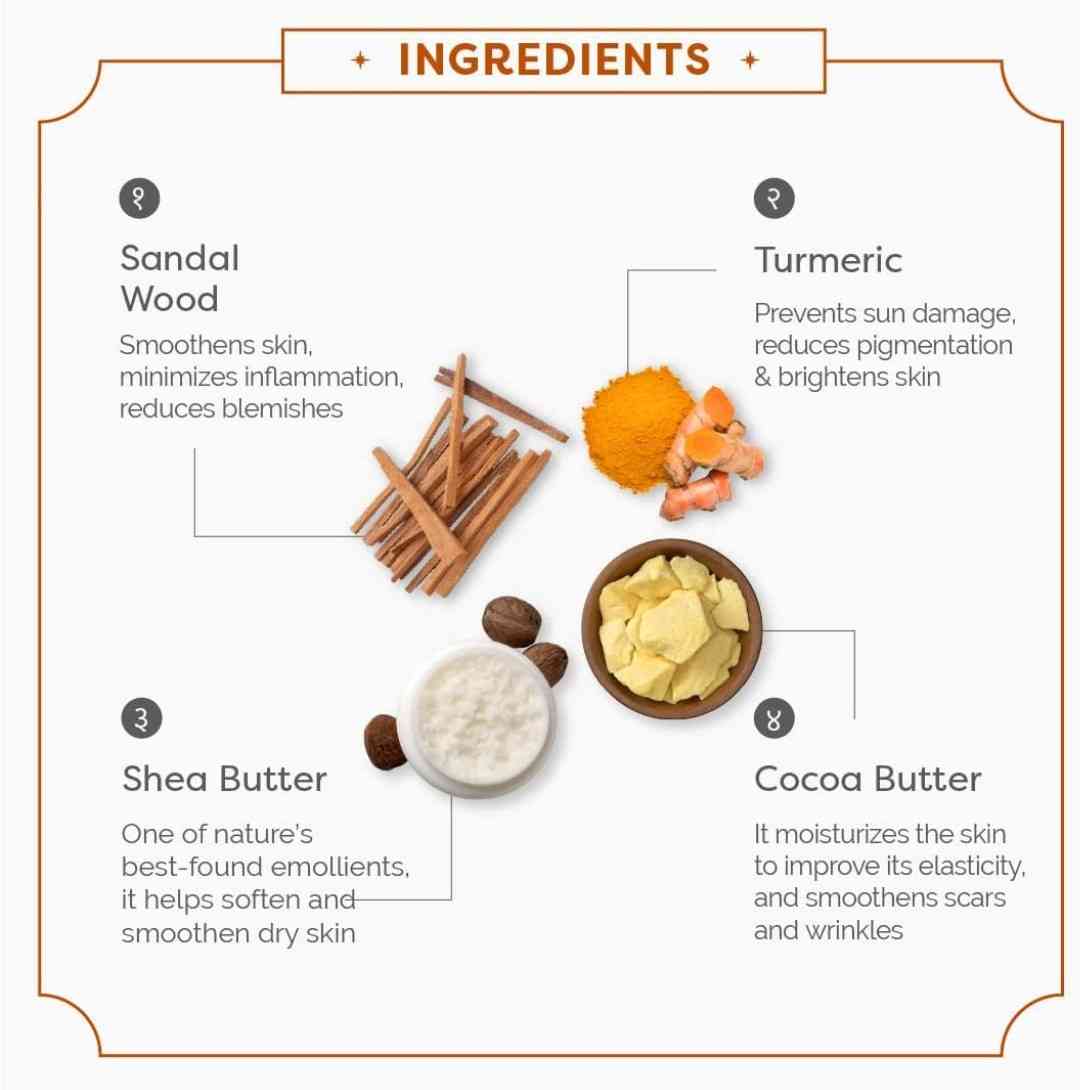 Ayuga Chandnam Cold Cream ingredients 