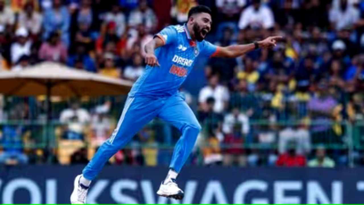 Mohammad siraj india. cricketer