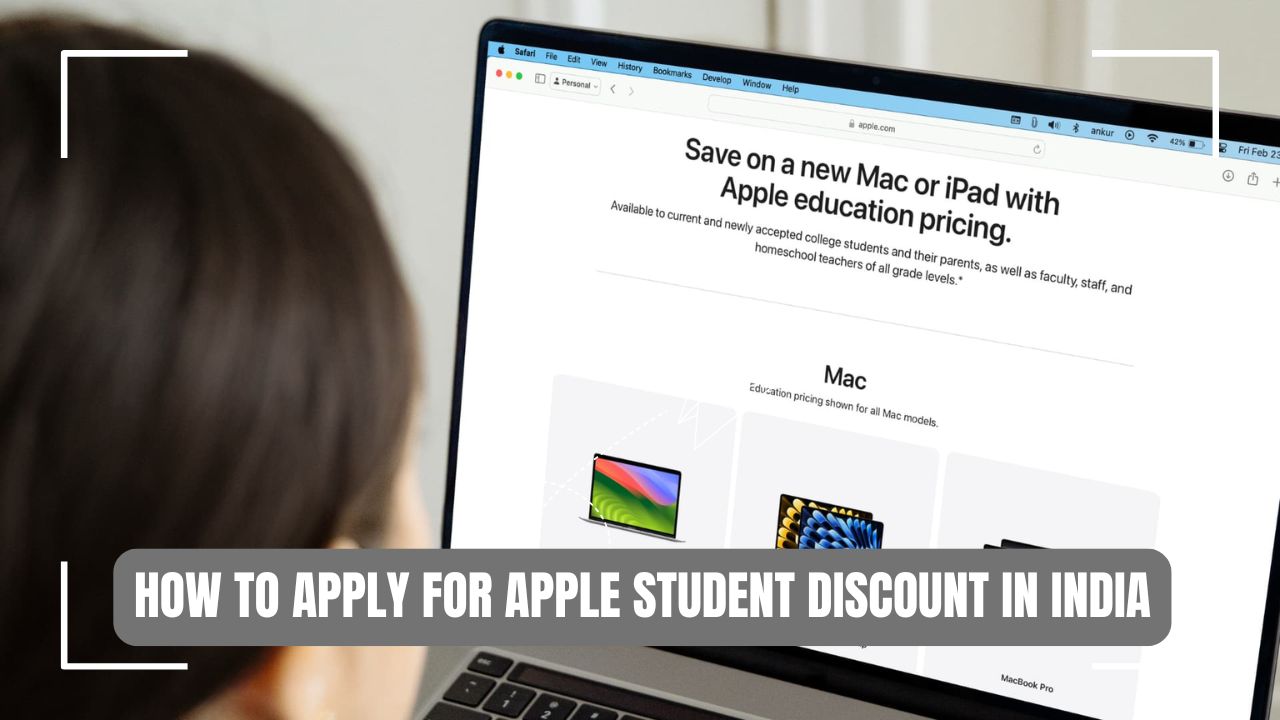 How to Apply for Apple Student Discount in India