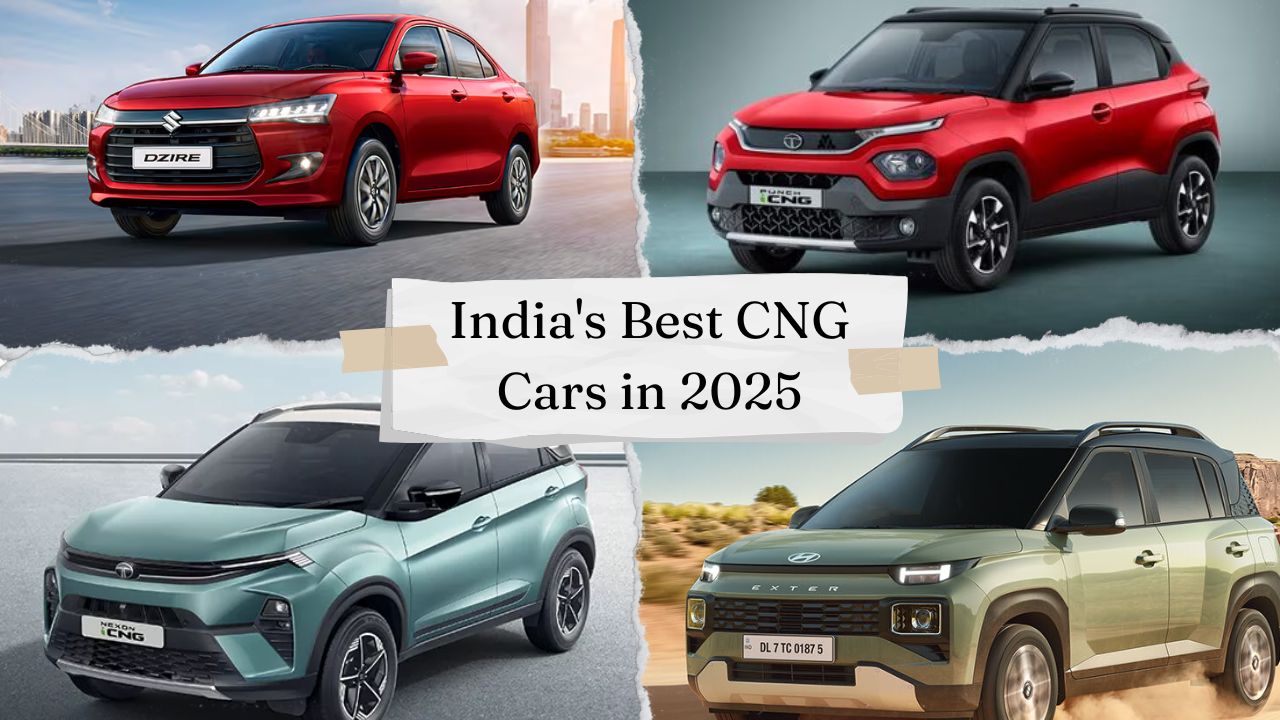 India's Best CNG Cars in 2025